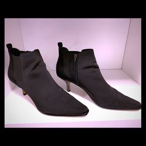 Size 10 Donald Pliner black booties